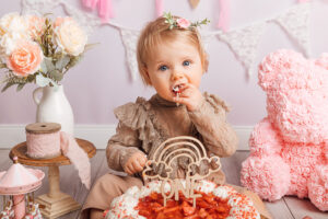 shooting mit torte kinder_geburtstags